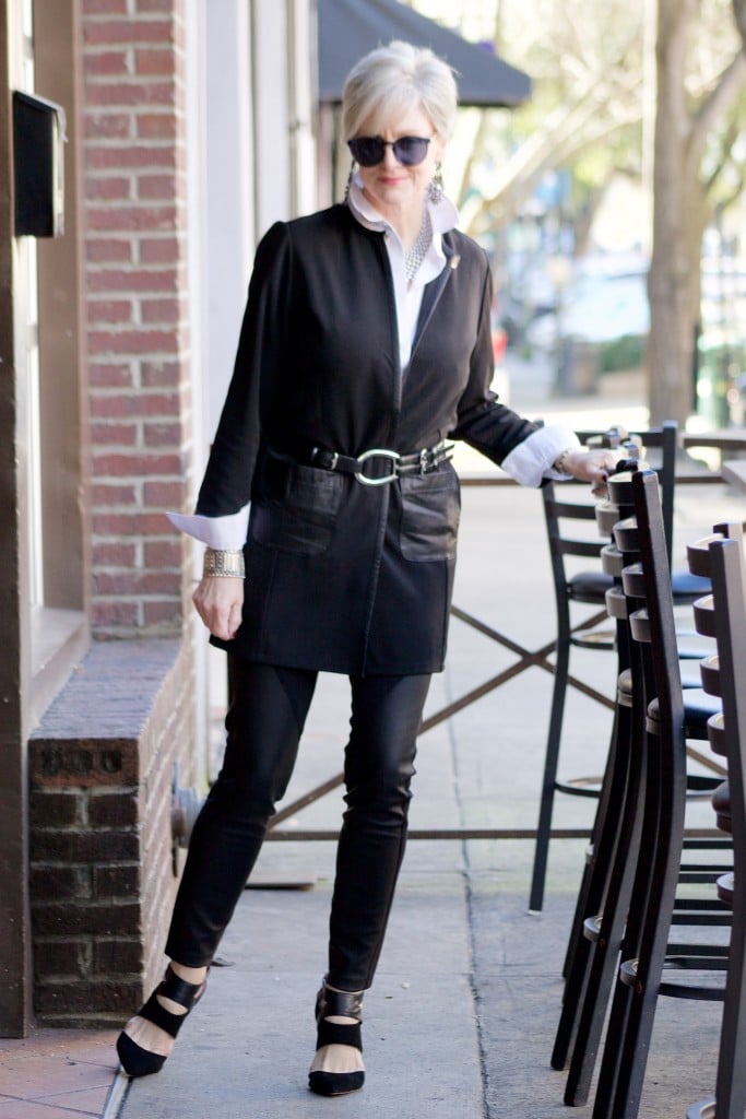 black on black