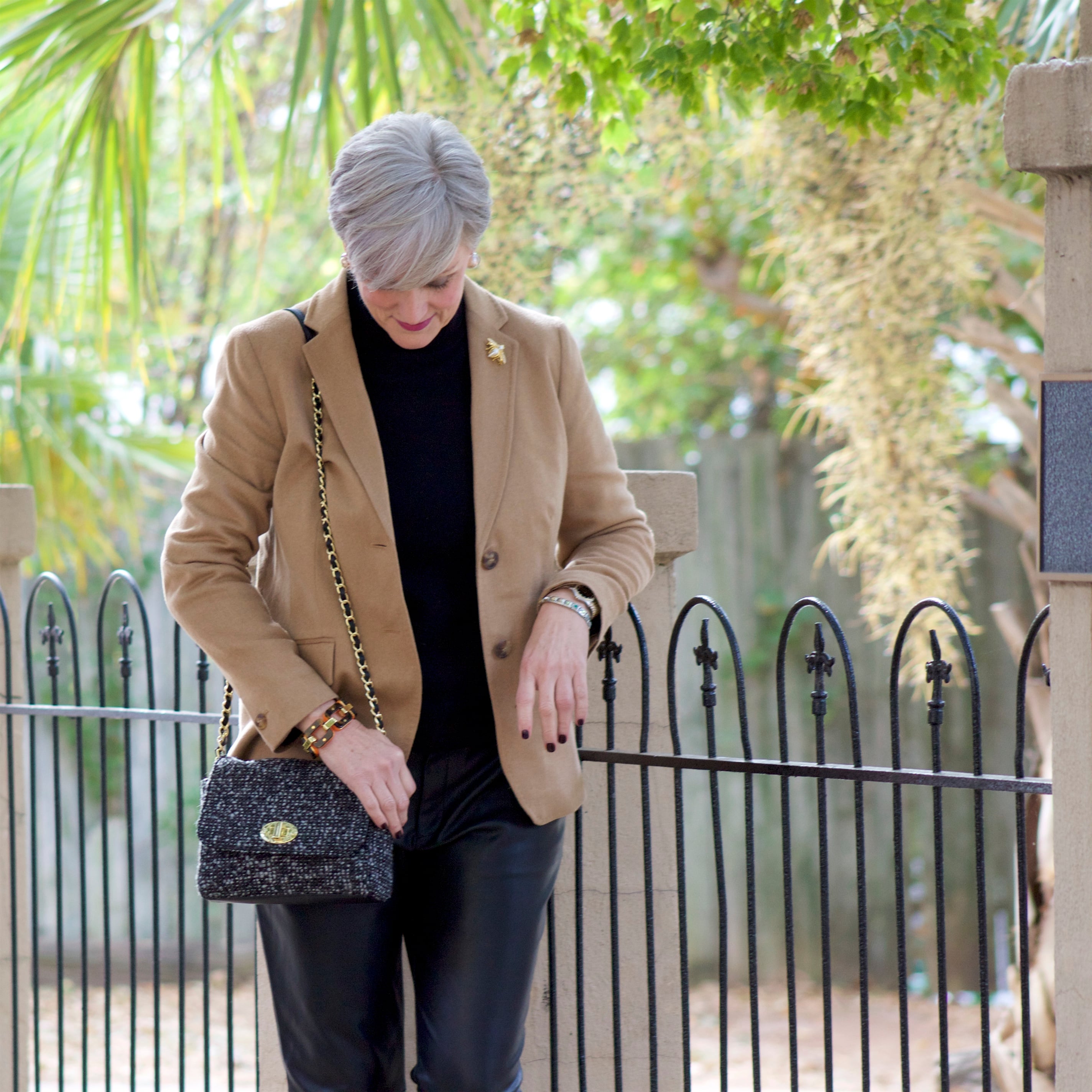 classics, blazers, turtlenecks