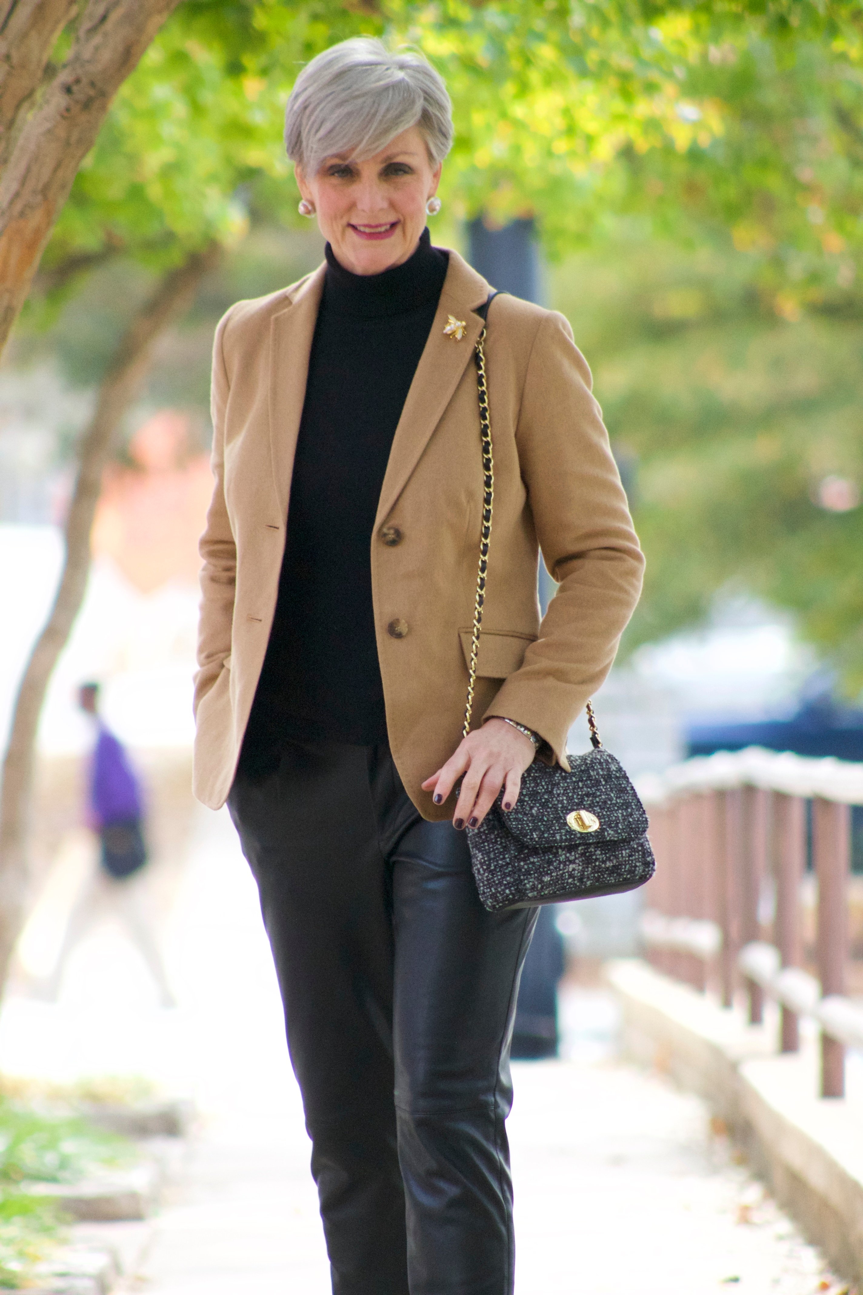 classics, blazers, turtlenecks
