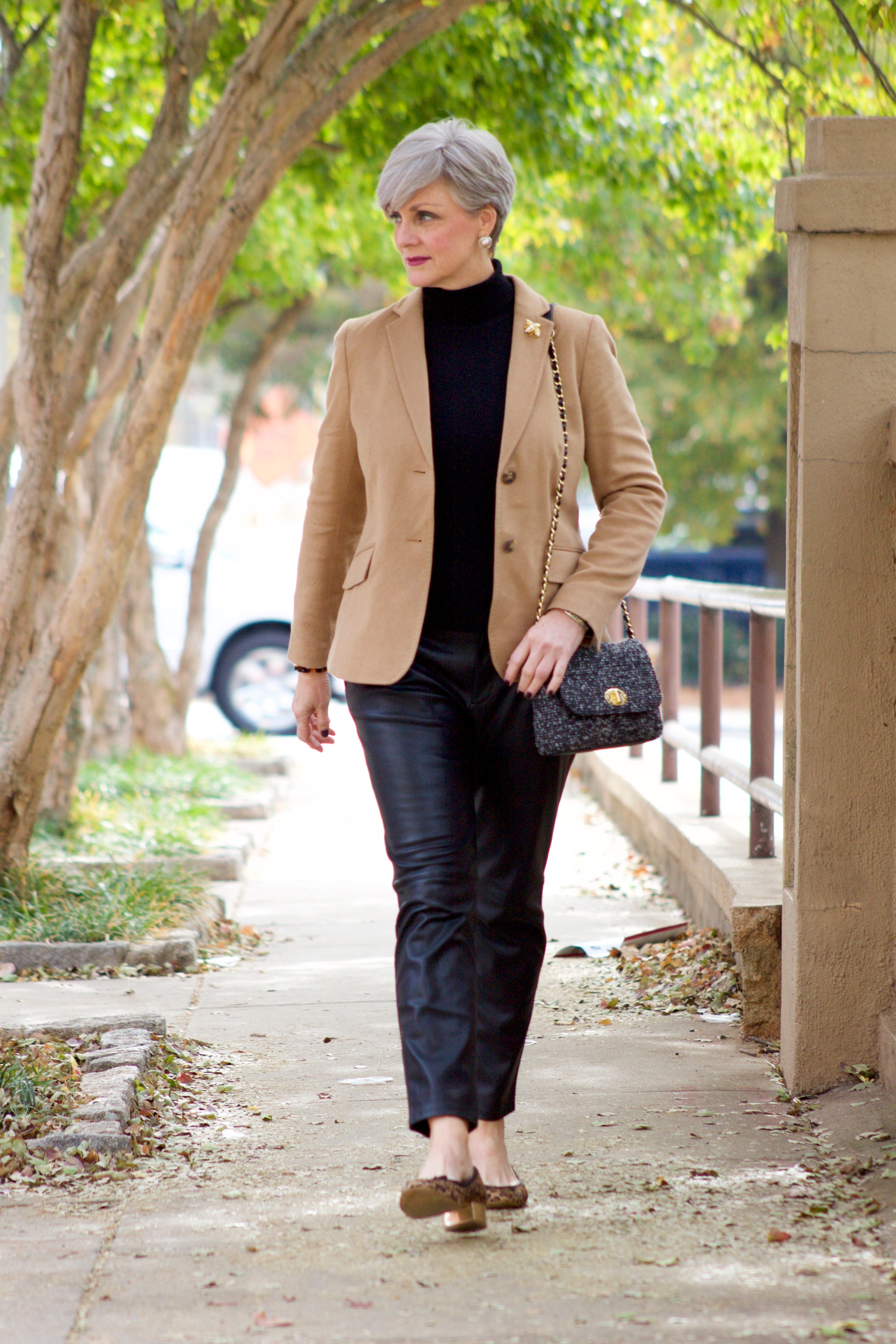 classics, blazers, turtlenecks