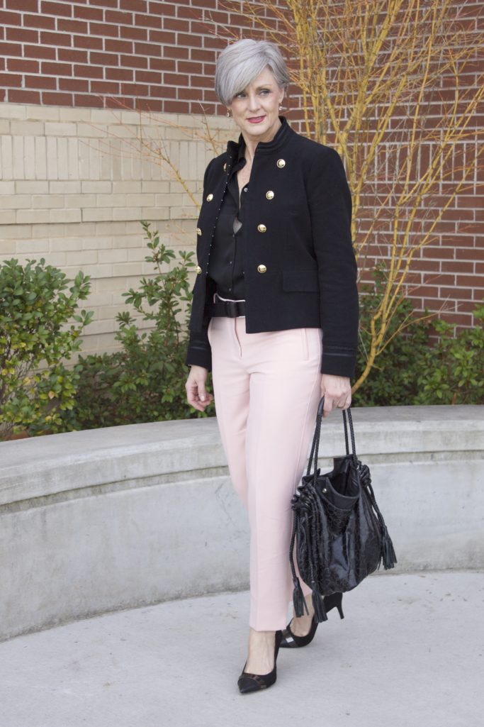 the pink and the black