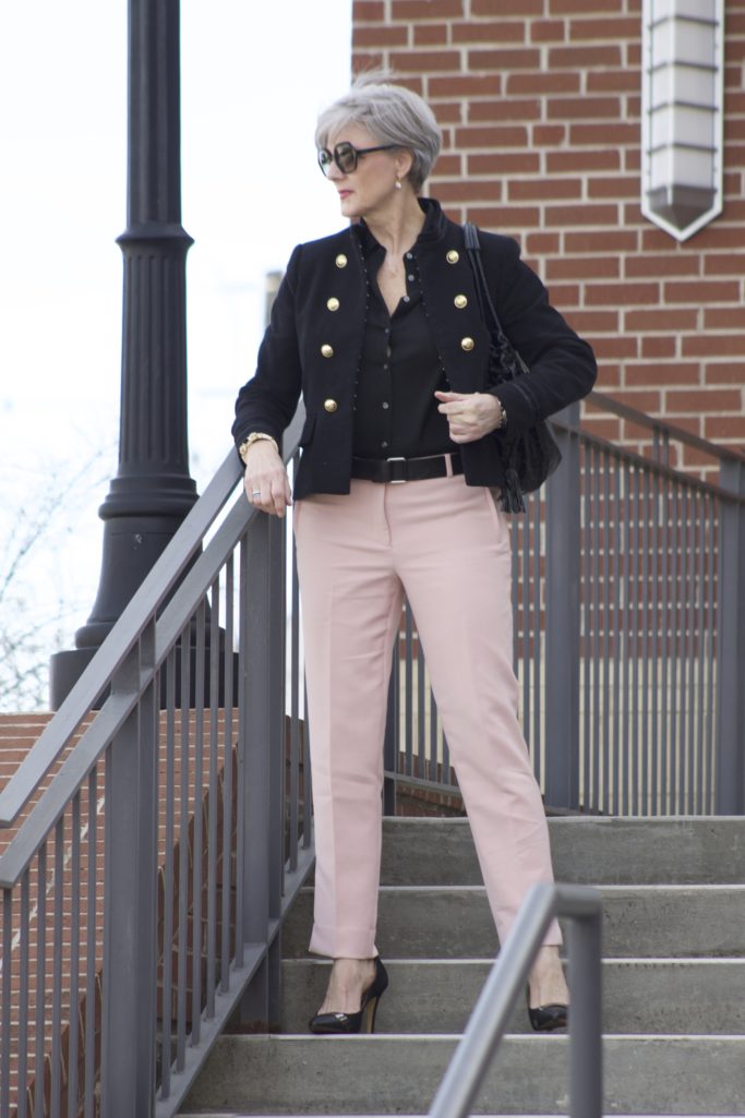 the pink and the black