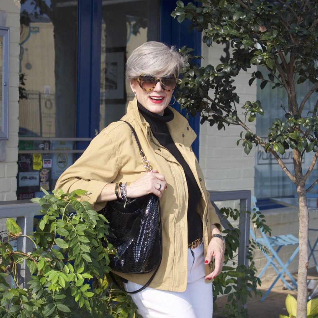 white denim for fall