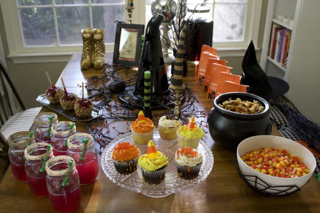 halloween witches tea party