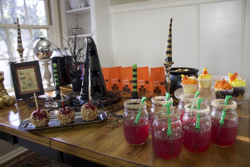 halloween witches tea party