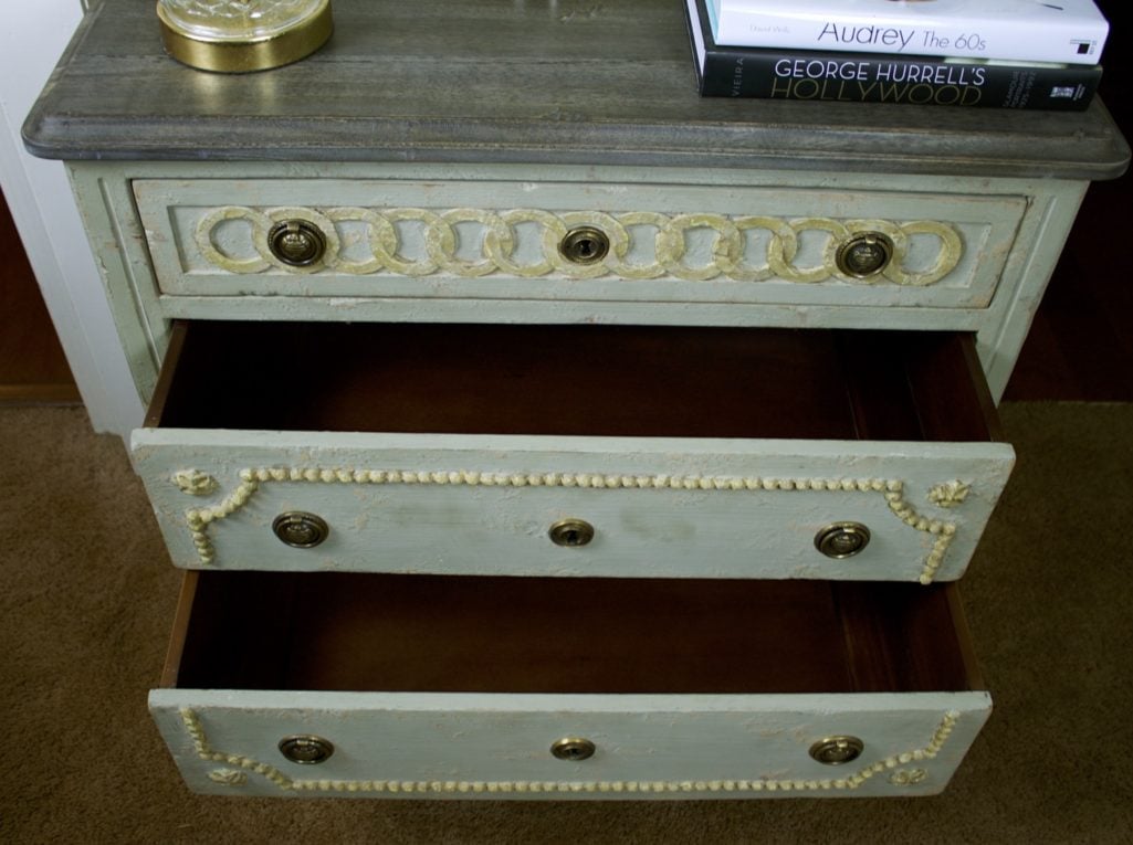 soft surroundings grey chest