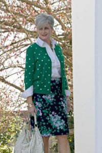 florals and polka dots