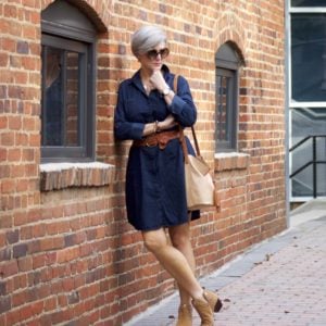 denim dress