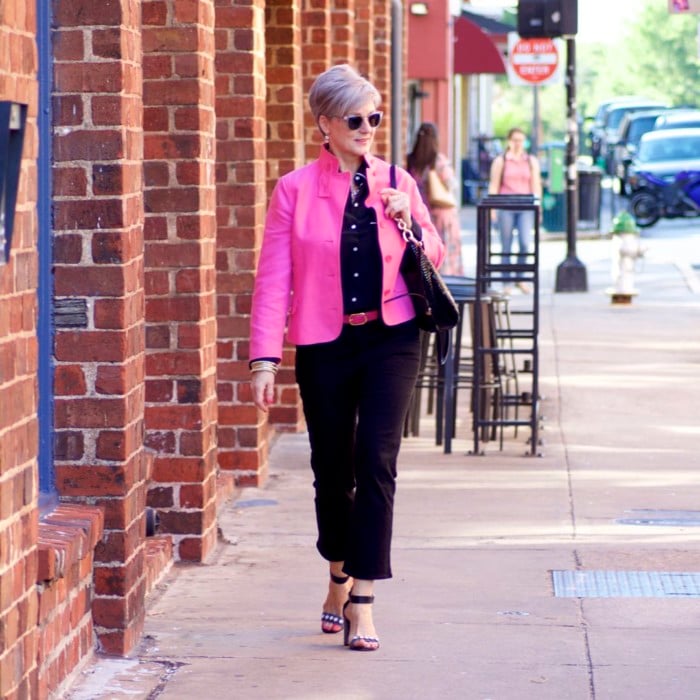 in the pink