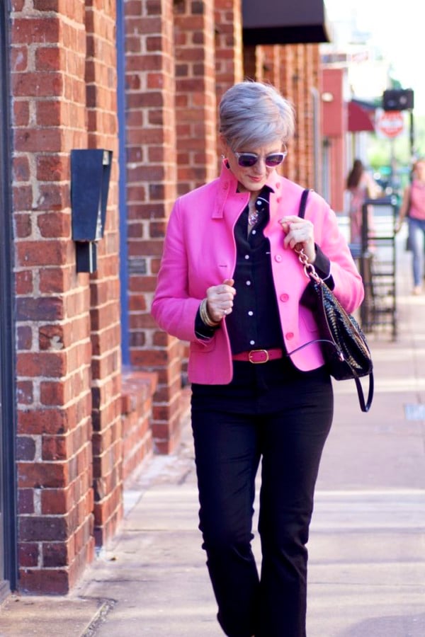 in the pink