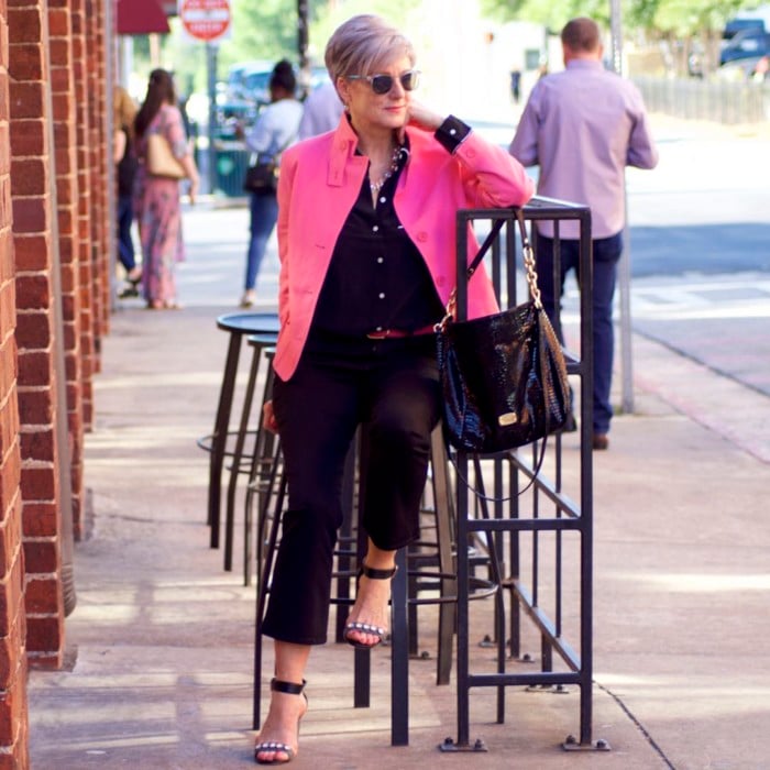 in the pink