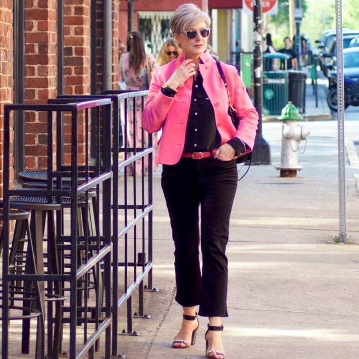 in the pink