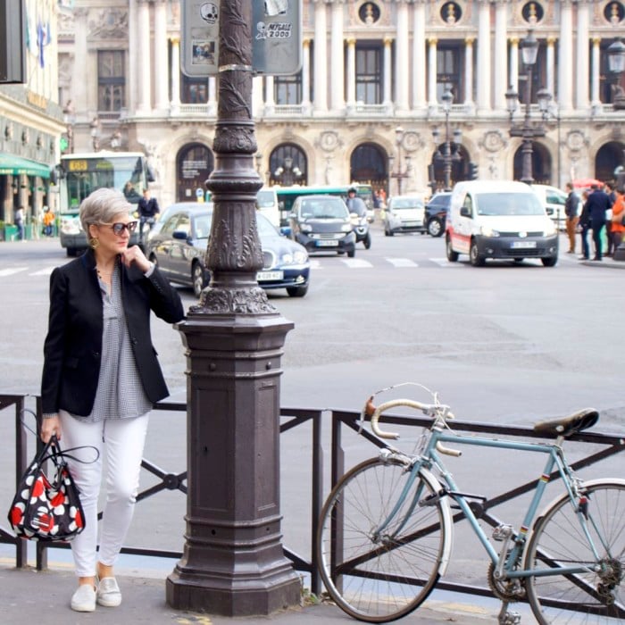 paris in black and white