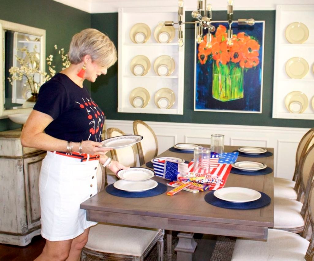 patriotic summer table