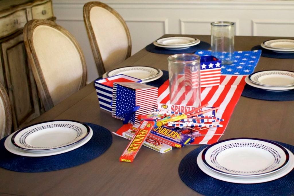 patriotic summer table