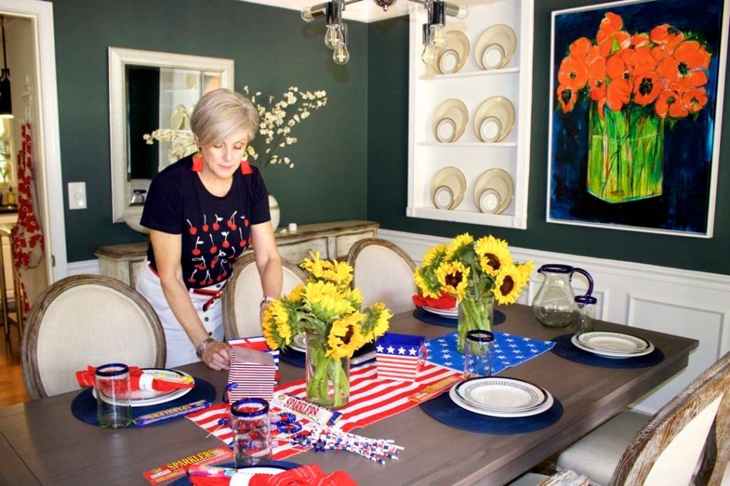 patriotic summer table
