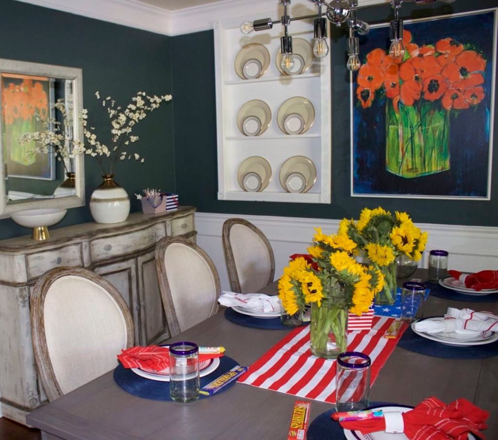 patriotic summer table