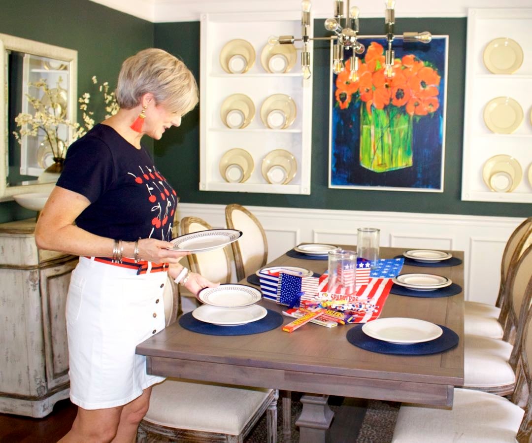 patriotic summer table