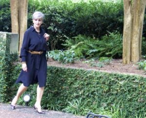 how to style a shirtdress