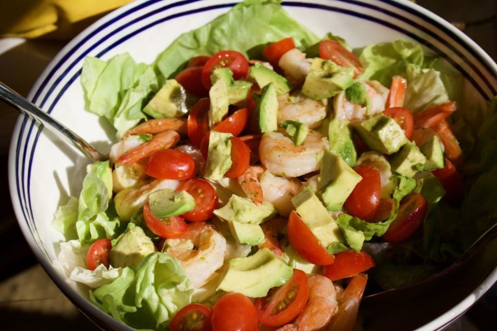 shrimp salad