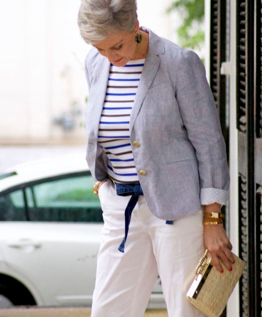 how to wear stripes