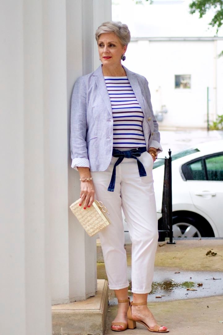 how to wear stripes