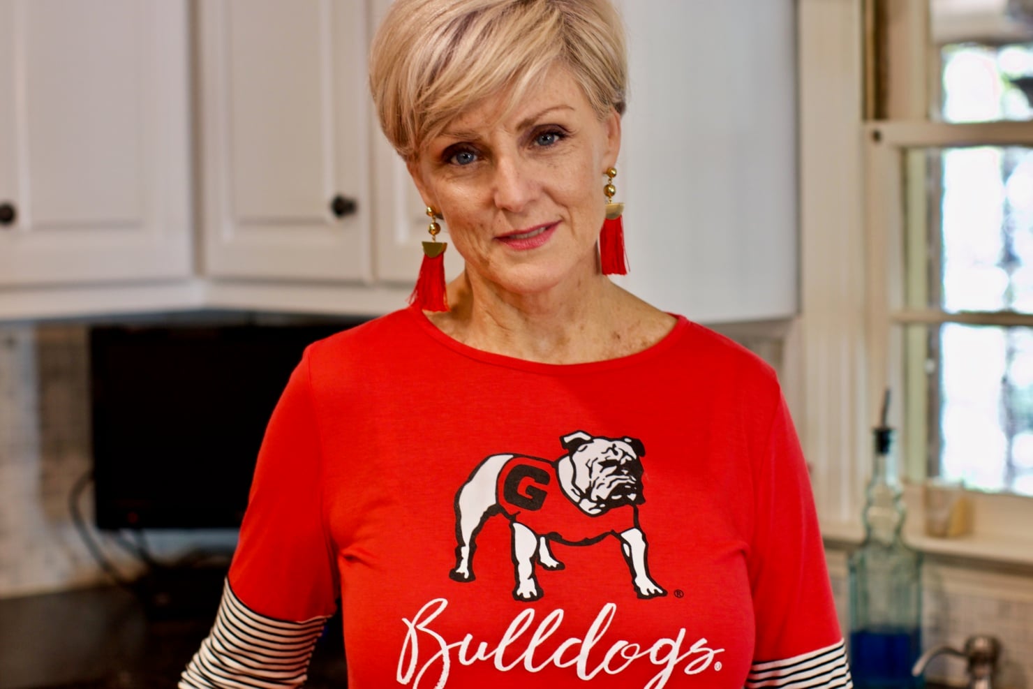 georgia bulldogs, gameday couture, tailgating