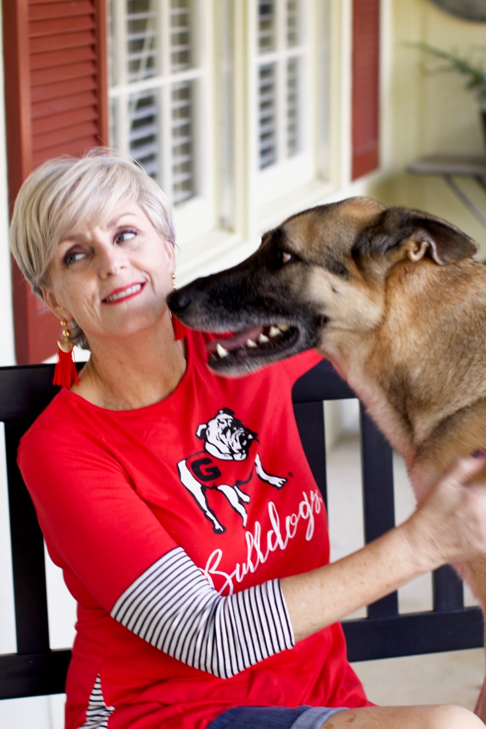 georgia bulldogs, gameday couture, tailgating