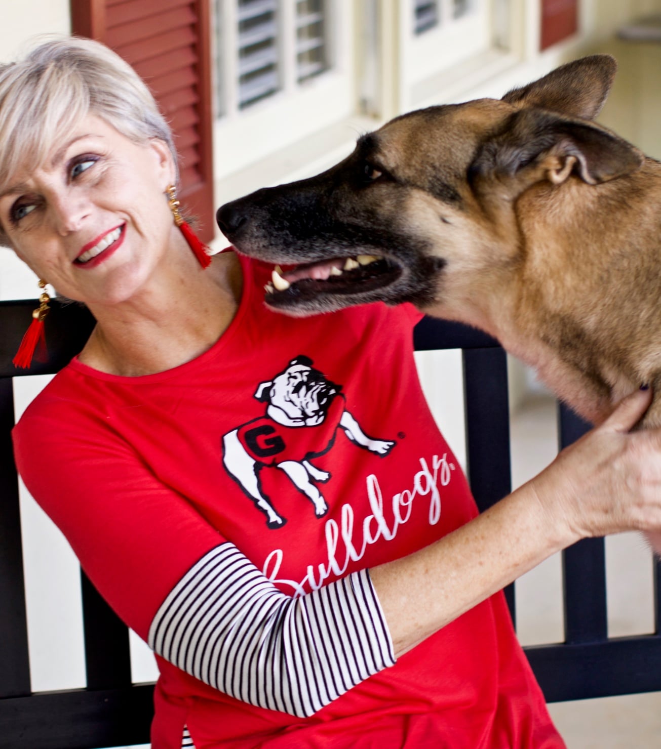 georgia bulldogs, gameday couture, tailgating