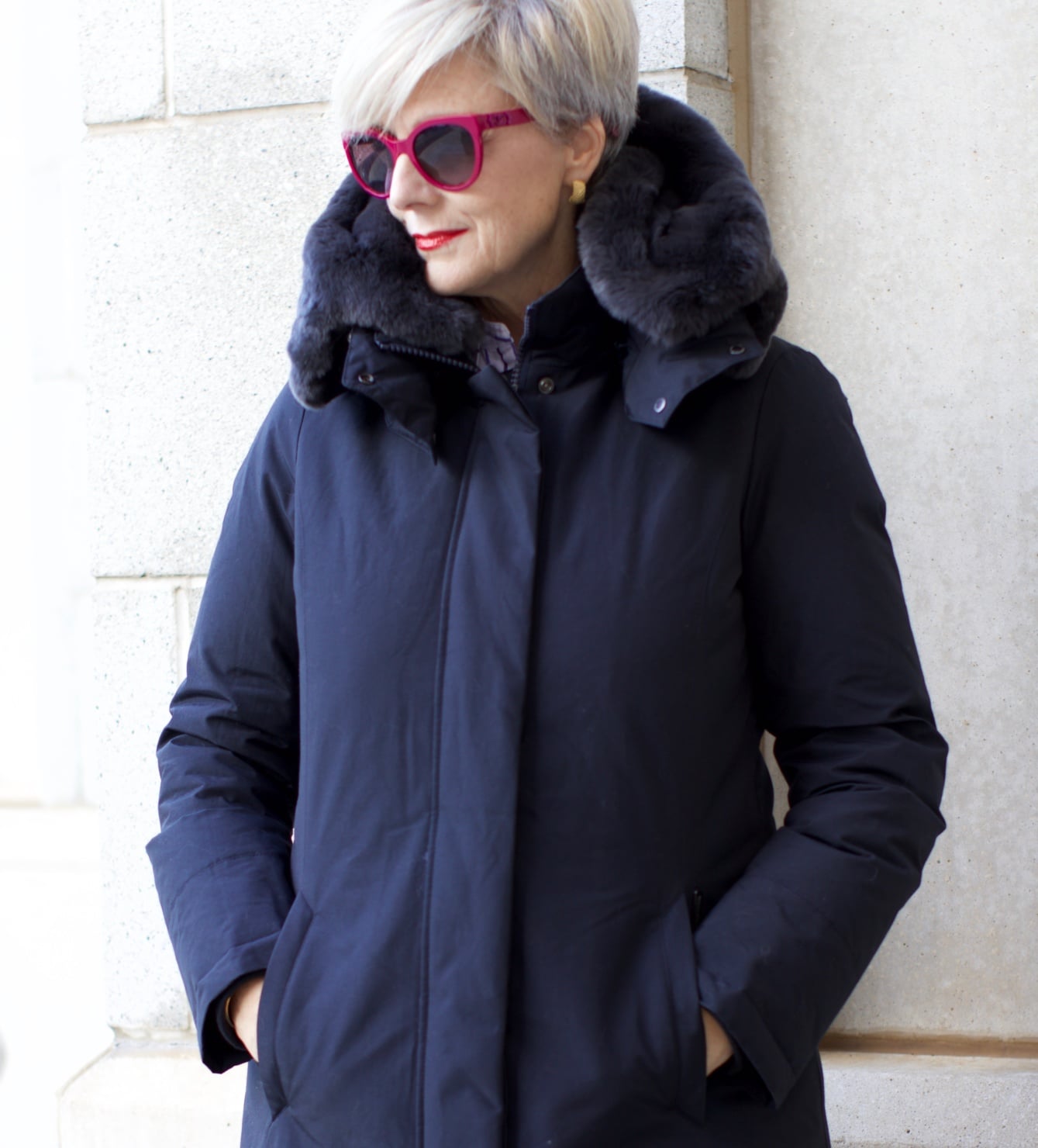Bloomingdales cold weather outerwear with Woolrich