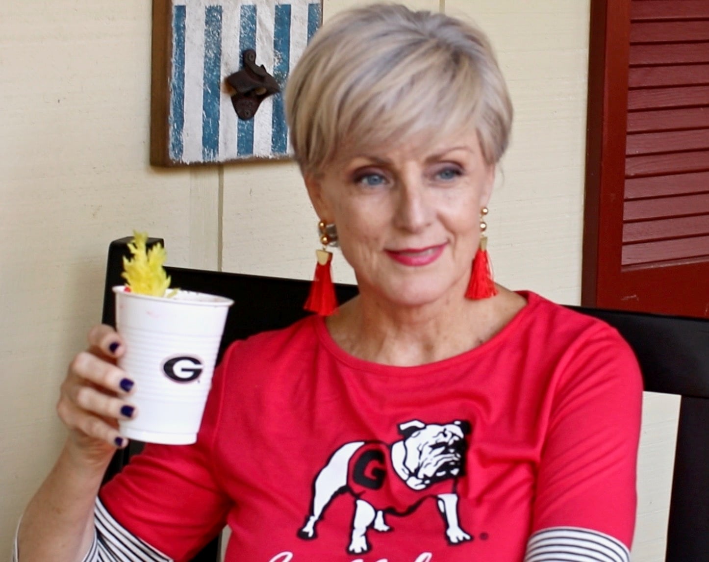georgia bulldogs, gameday couture, tailgating