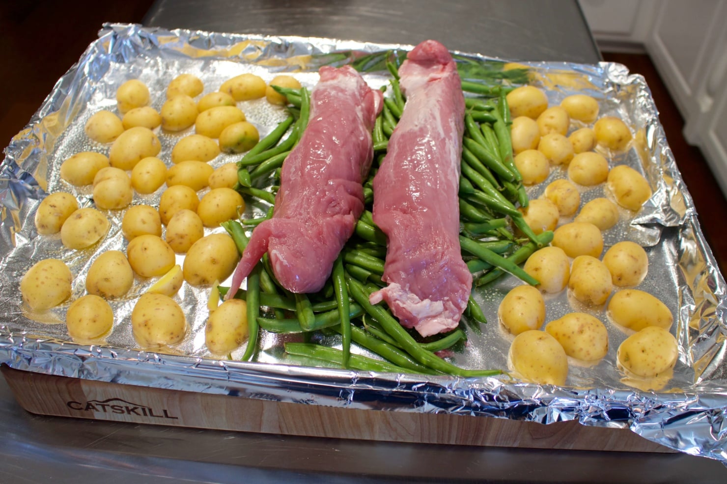 pork tenderloin sheet pan dinner