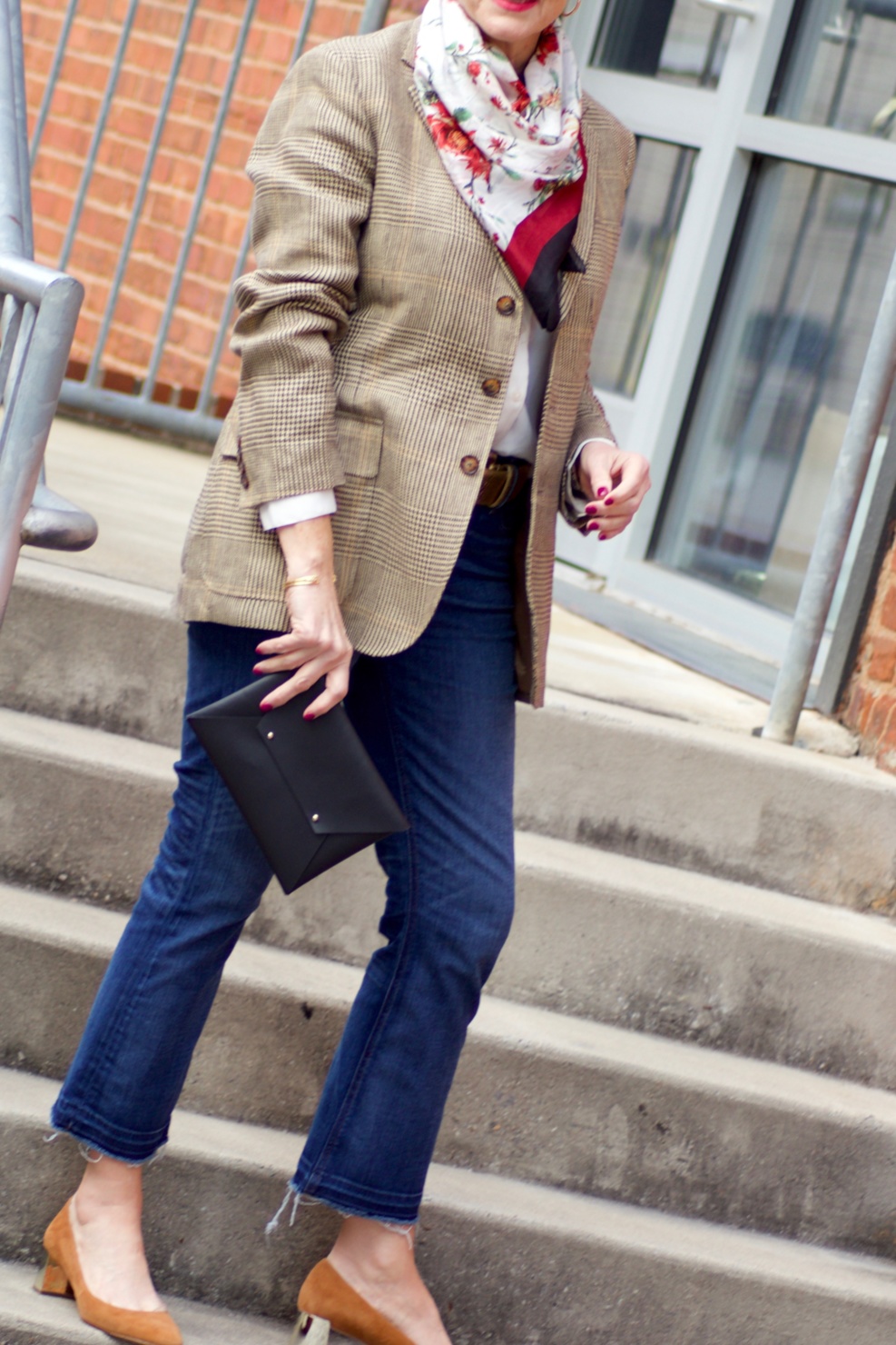 beth from Style at a Certain Age wears items from Rachel Zoe's Spring Box of Style