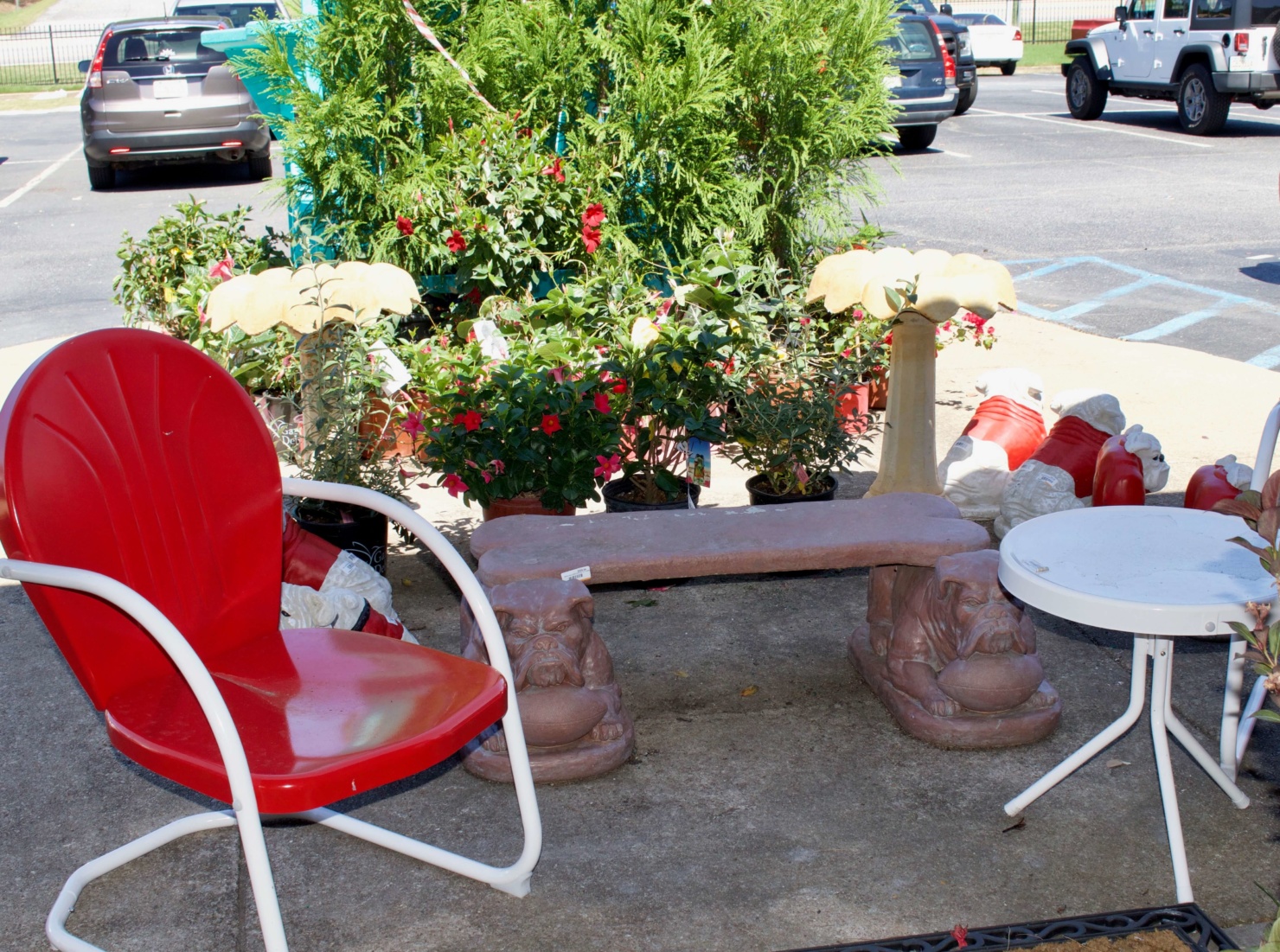 front porch decor for spring