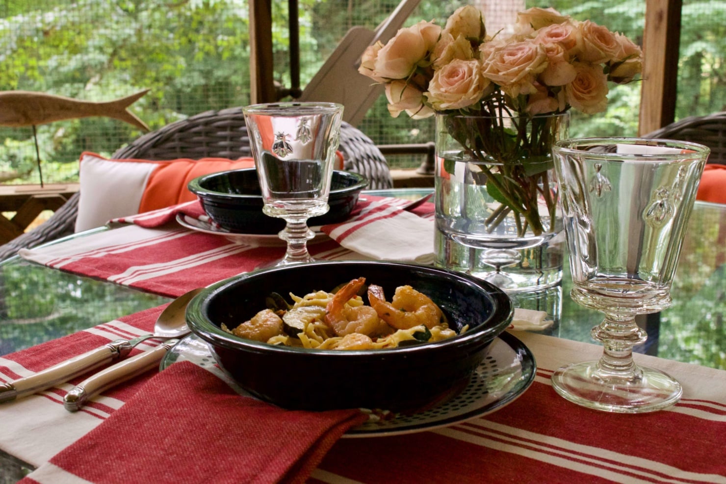 shrimp scampi linguine