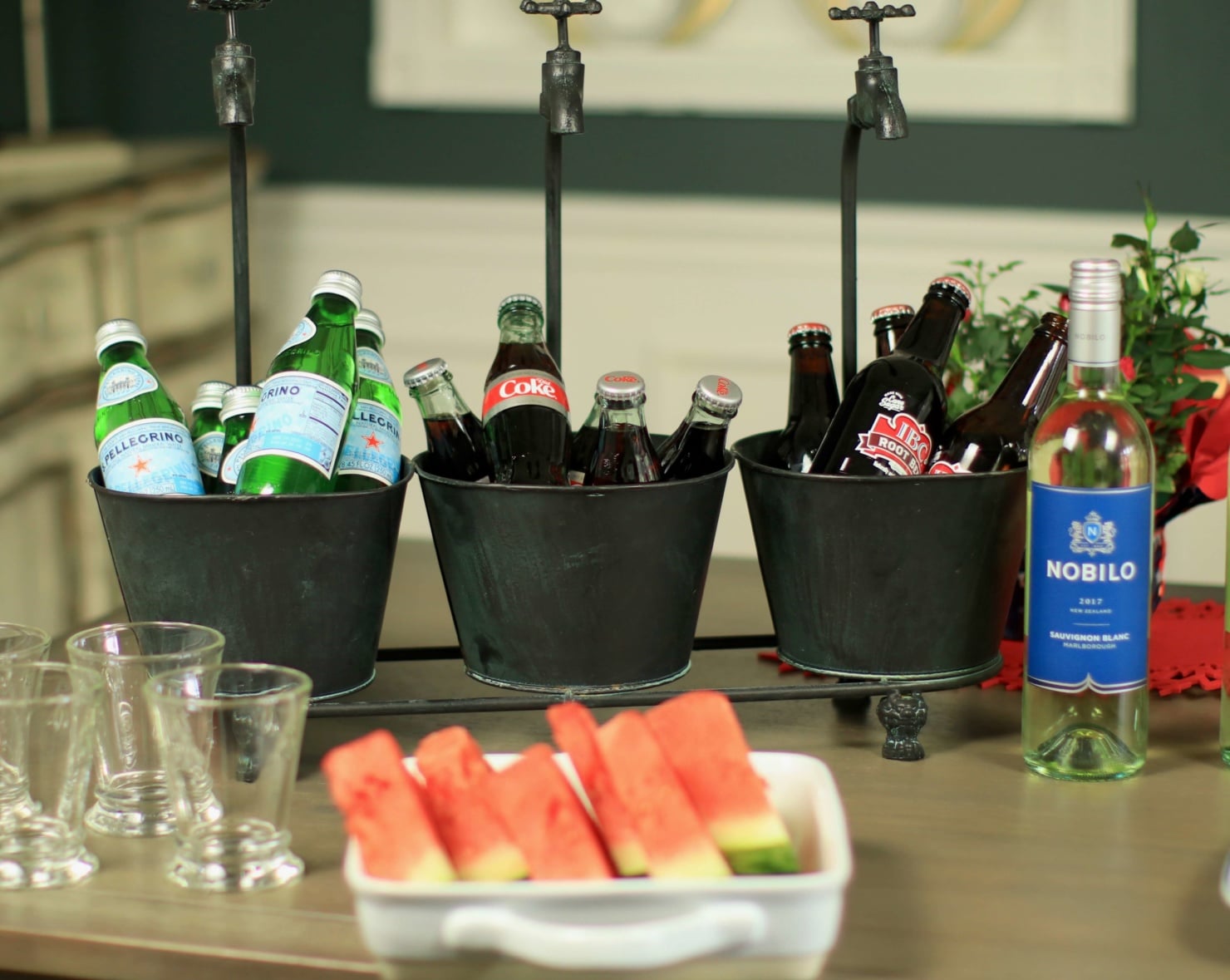 fourth of july tablescape