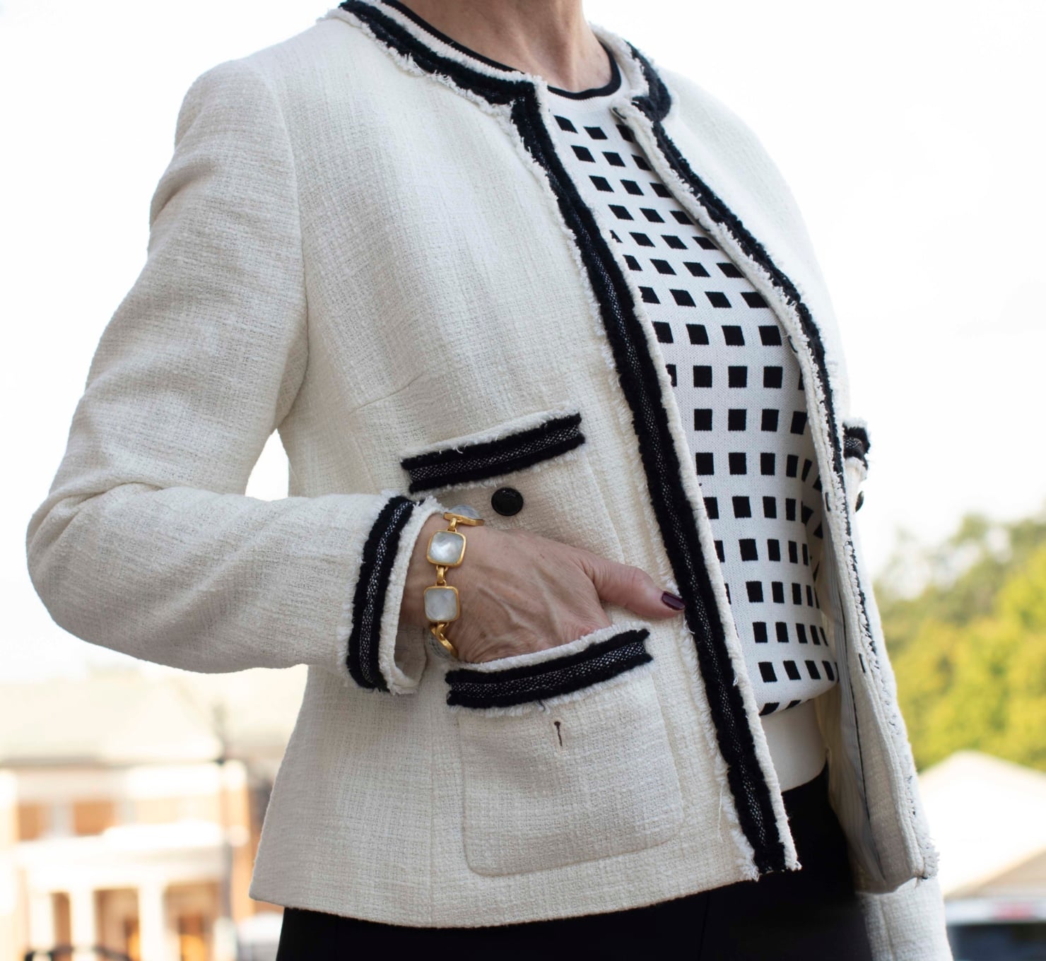 tweed jacket for fall