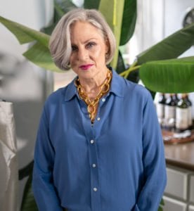 makeup for mature skin and women with gray hair
