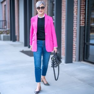 how to wear a long blazer
