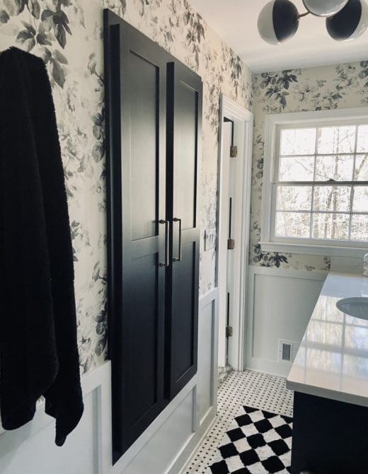 remodeled medicine cabinet