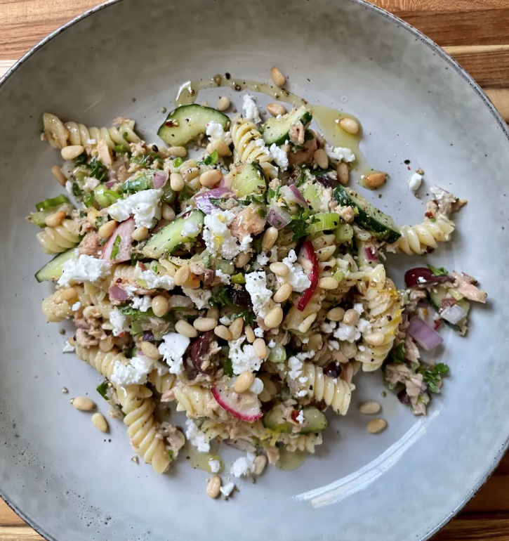 tuna salad with pasta