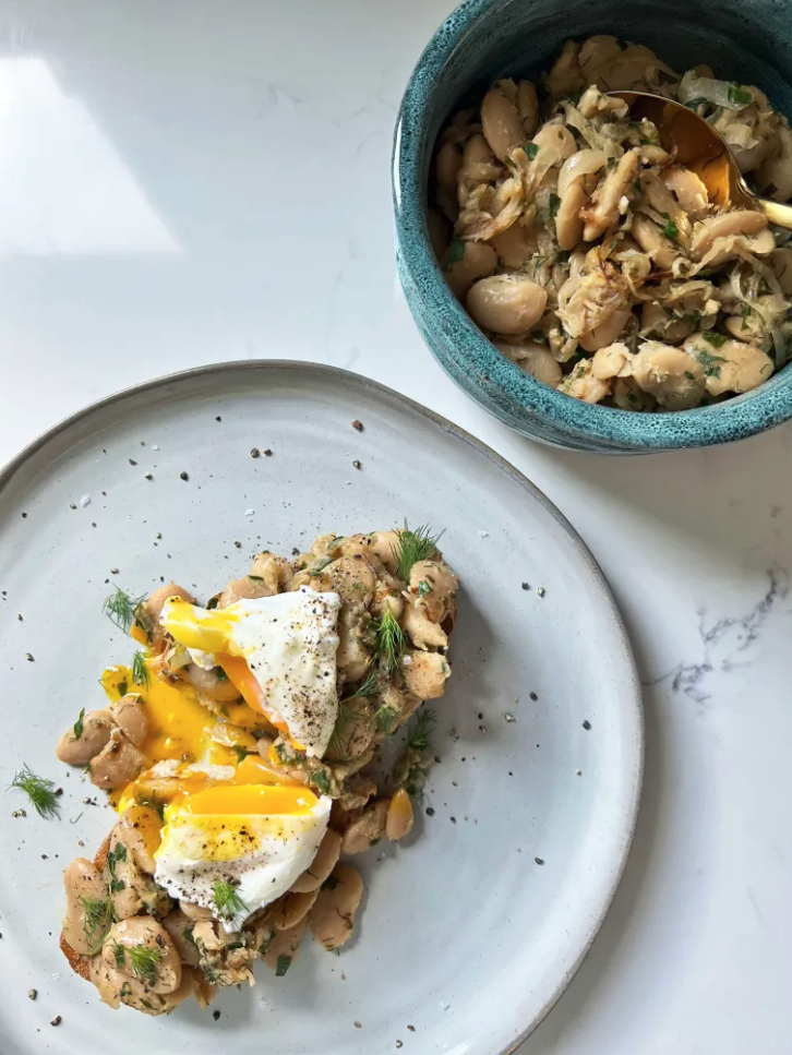 lemon herb butter beans butter beans