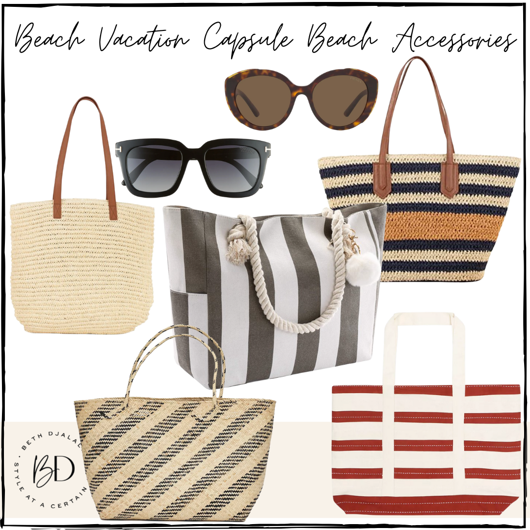 Beach Vacation Capsule Beach Accessories