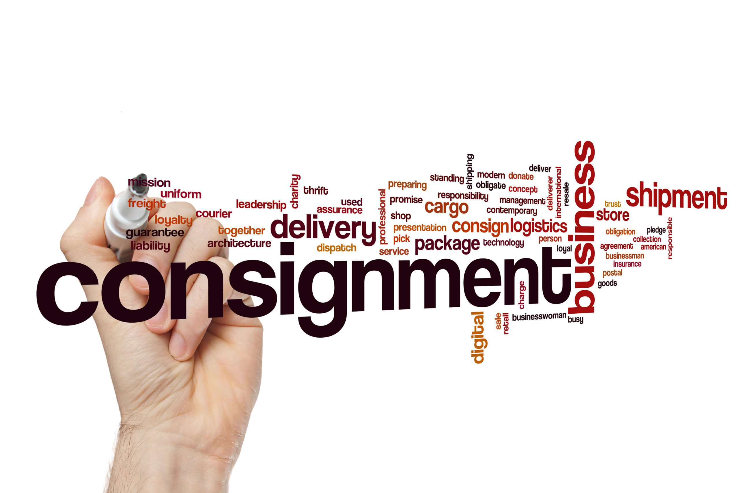 Consignment,Word,Cloud,Concept
