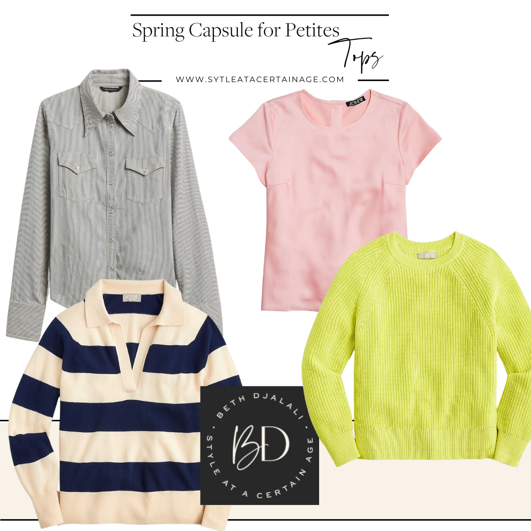 Spring Capsule for Petites - tops (1) Spring Capsule for Petites - tops (1)