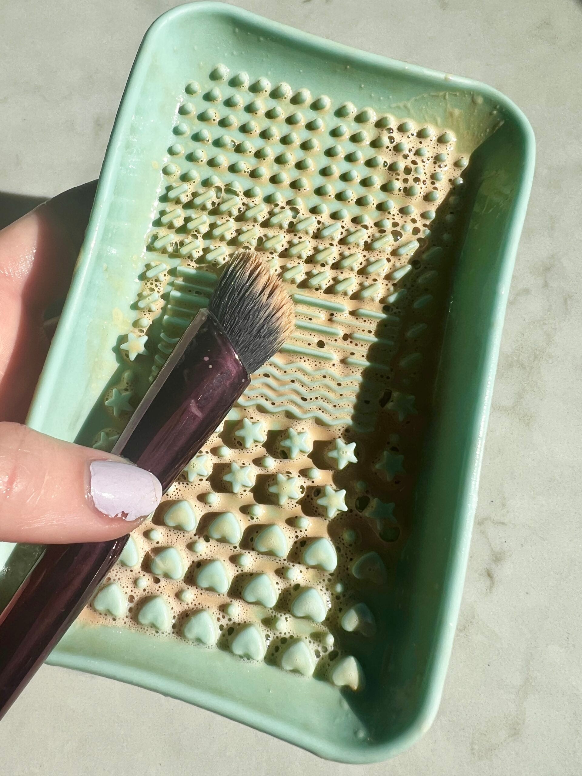 clean brushes 5