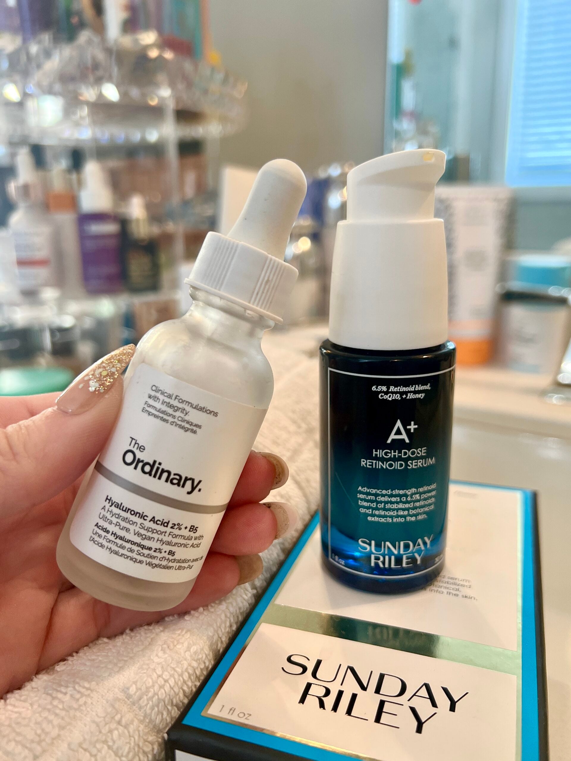 retinol + hyaluronic acid