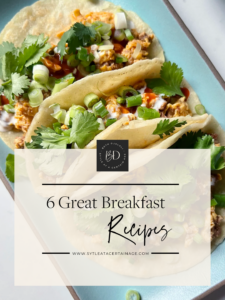 6 Great Breakfast Recipes