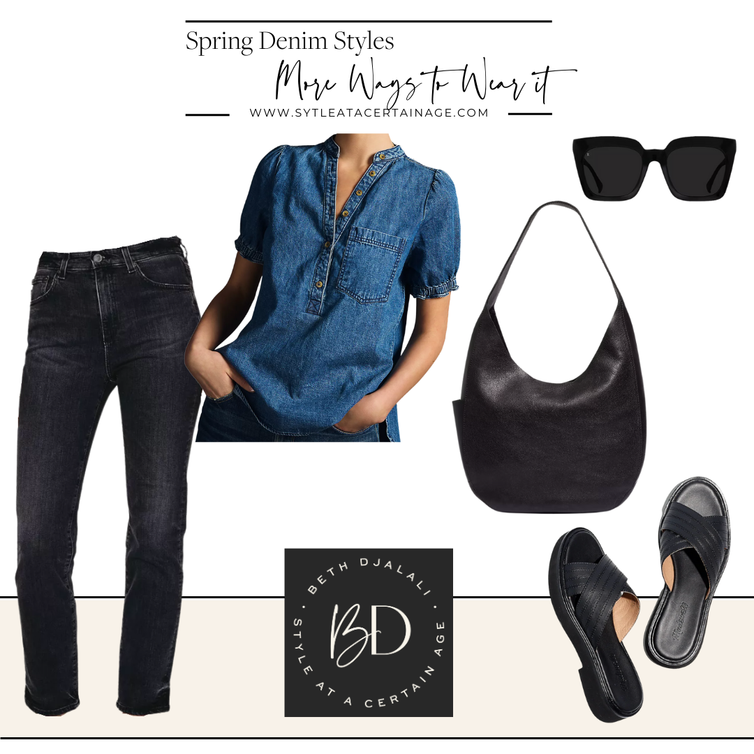 More Ways to Wear Black Denim (1)