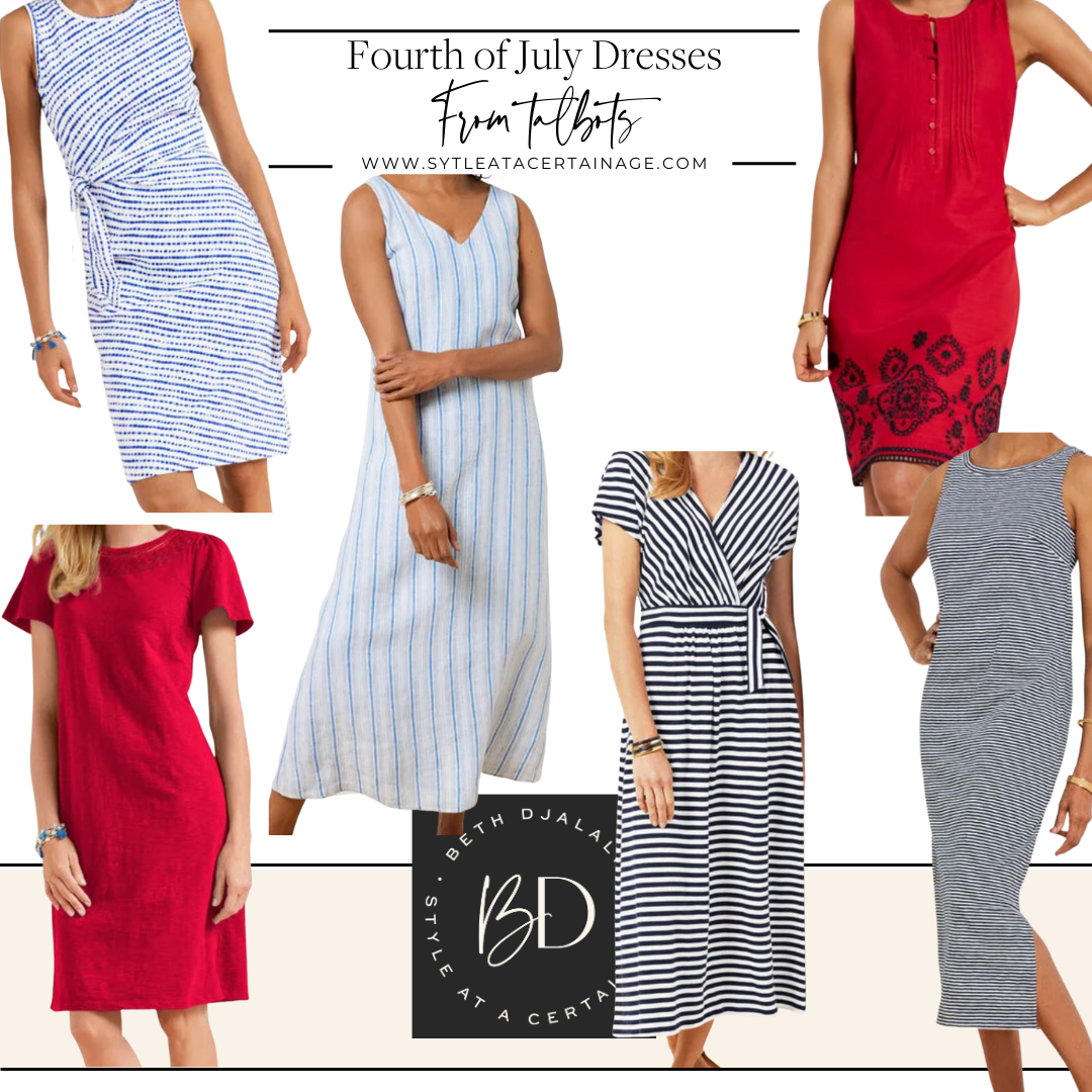 Talbots 4th of July Dresses
